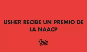 USHER RECIBE UN PREMIO DE LA NAACP