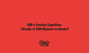 CBD y función cognitiva