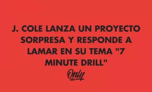 J. COLE LANZA UN PROYECTO SORPRESA Y RESPONDE A LAMAR EN SU TEMA "7 MINUTE DRILL"