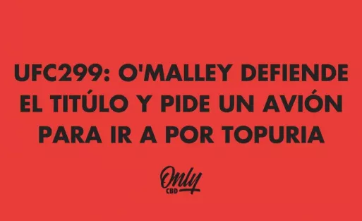 UFC299: O'MALLEY DEFIENDE EL TITÚLO Y PIDE UN AVIÓN PARA IR A POR TOPURIA