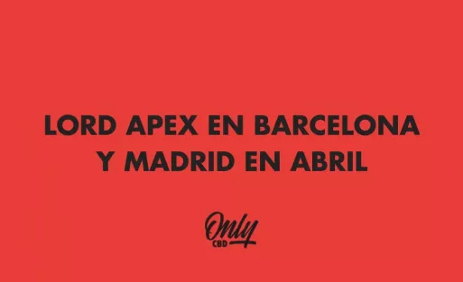 LORD APEX EN BARCELONA Y MADRID EN ABRIL