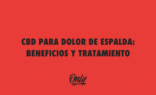 CBD PARA DOLOR DE ESPALDA BENEFICIOS Y TRATAMIENTO
