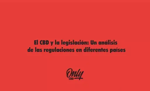 El CBD y la legislación